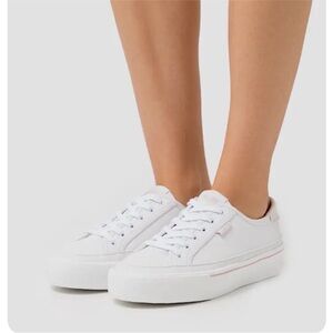 Coach White and Pink Women's Sneakers